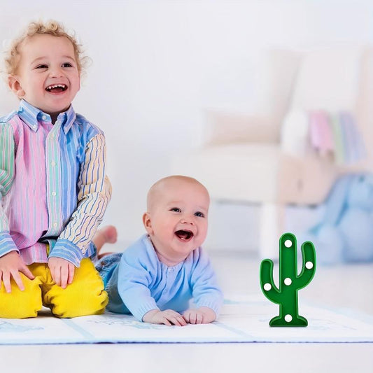 LED Cactus Light Table Night Lamp Mini Bedroom Lamp For Kids' Room