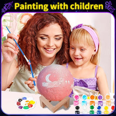 DIY 3D Moon Light Galaxy Lamp Kit for Kids