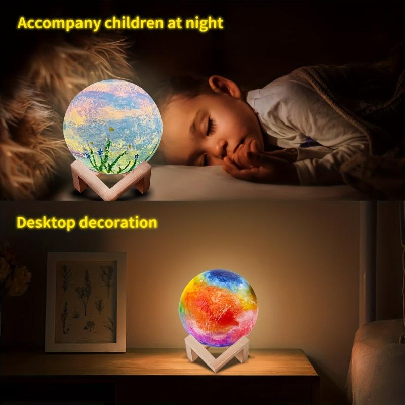 DIY 3D Moon Light Galaxy Lamp Kit for Kids