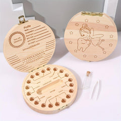 Baby Tooth Storage Box Keepsake Souvenir Save B
