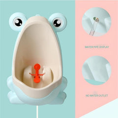 Toddler Frog Pee Training Potty Urinal with Funny Aiming Target