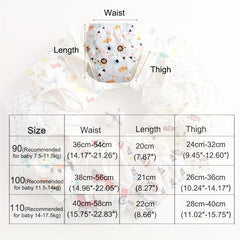 Baby Wing Training Pants For Newborn Waterproof Diaper Pocket