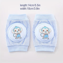 Baby Breathable Mesh Knee Pads for Crawling