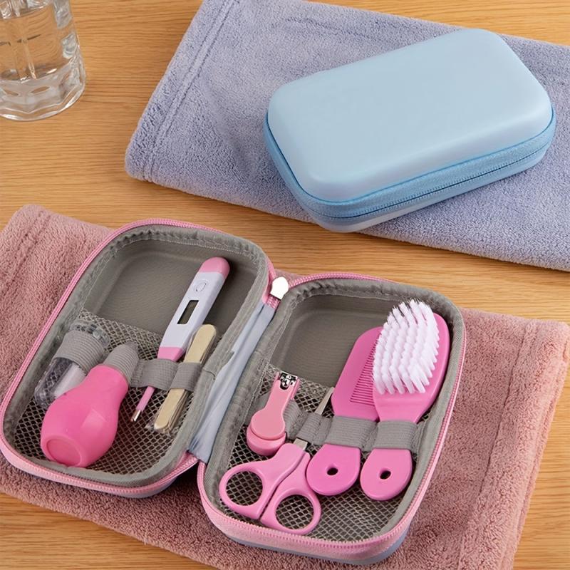 8 Piece Baby Care Kit Portable Infant Healthcare Tools Set
