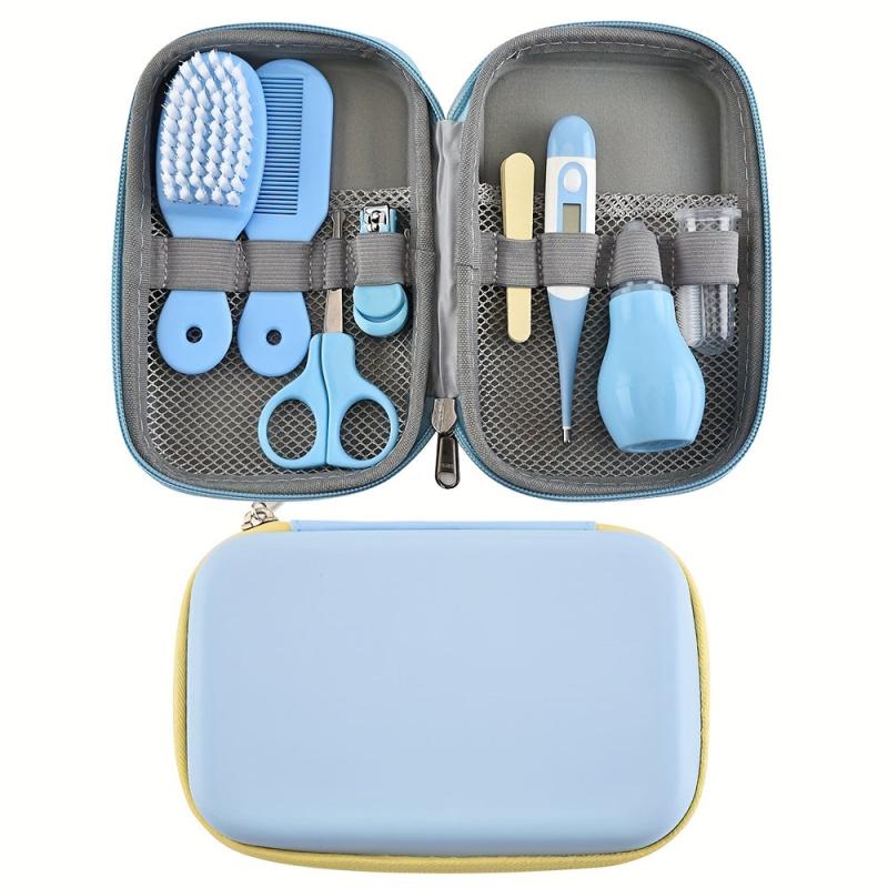 8 Piece Baby Care Kit Portable Infant Healthcare Tools Set
