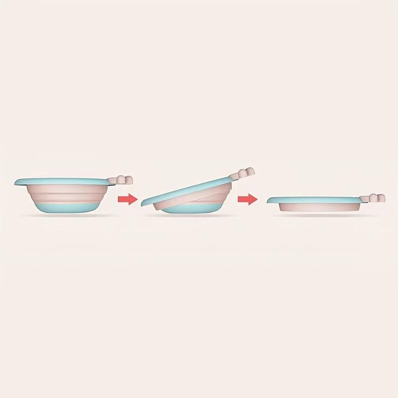 Foldable Baby Washbasin with Hanging Feature
