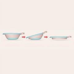 Foldable Baby Washbasin with Hanging Feature