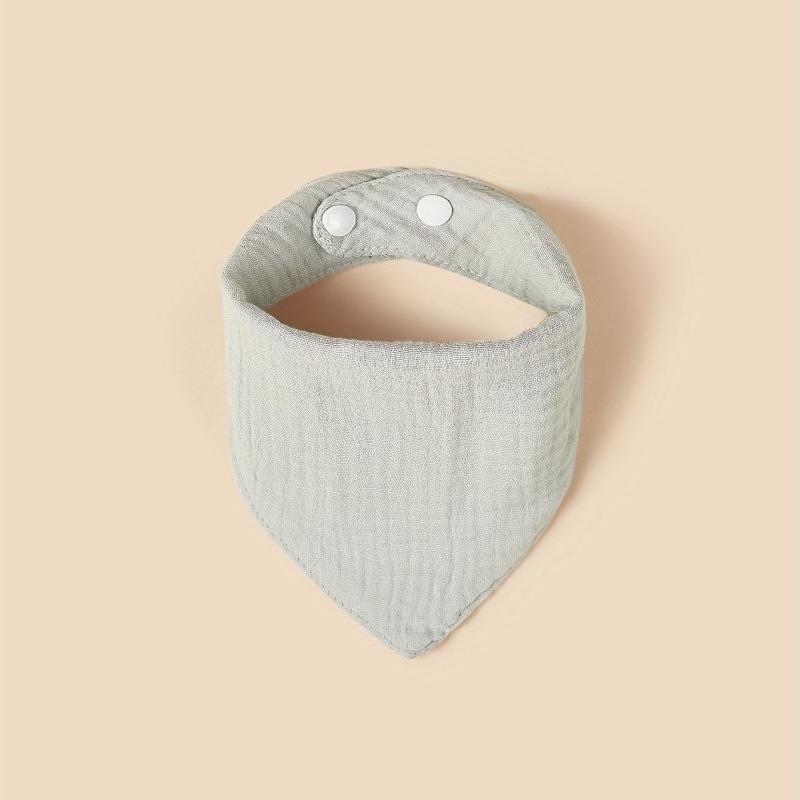 7pcs Muslin Baby Bibs Bandana Drool Bibs Boys Girls