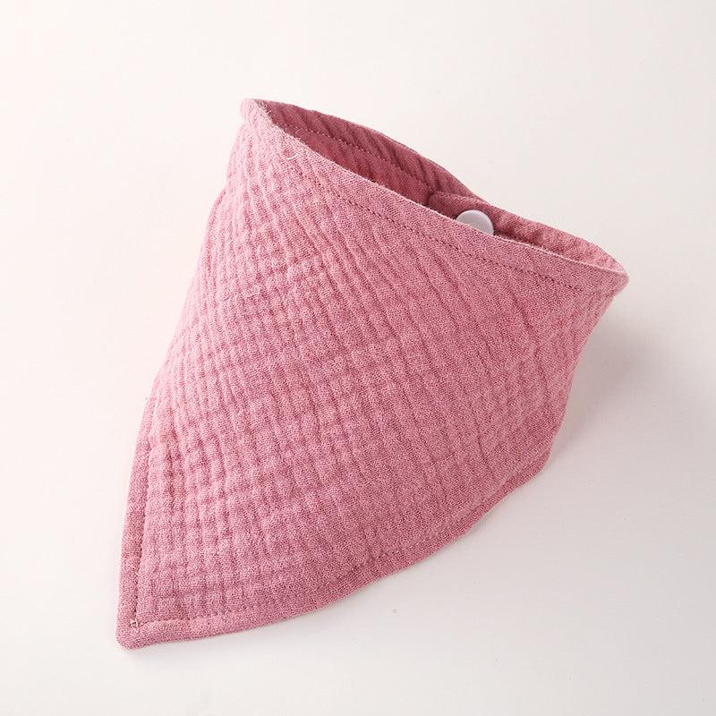 Double Layer Gauze Cotton Bib for Babies