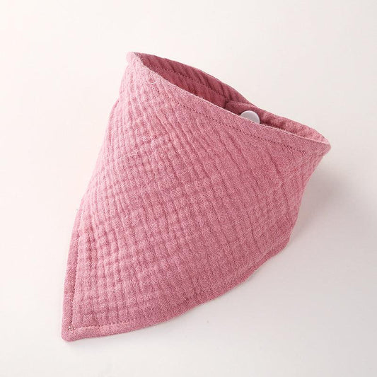 Double Layer Gauze Cotton Bib for Babies