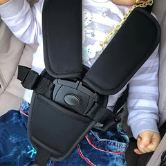 Youngsters Car Seat Safety Harness Cover Adjustable Shoulder Strap Protector Pad