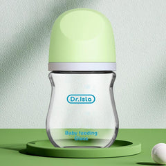 90ml 160ml Glass Milk Bottle Durable Safe Feeding Bottle