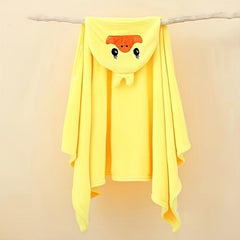 Kids Yellow Duck Hooded Bath Towel 55x27.5 inches