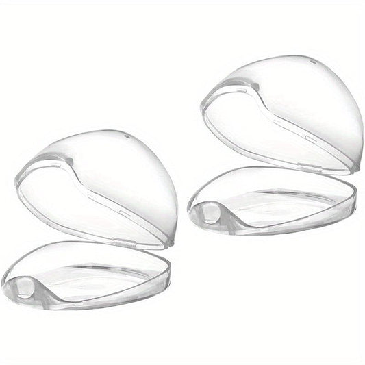 Clear Pacifier Case - Holder Box for Travel and Home
