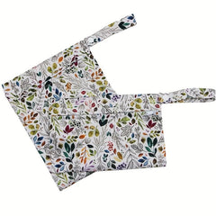 Boho Leaves Print Wet & Dry Bag for Travel Beach Pool Gym