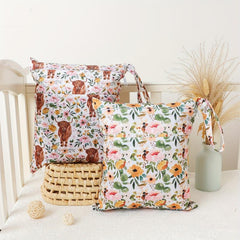 Cloth Nappy Bags Wet Dry Bags Waterproof Washable Reusable Large Bag