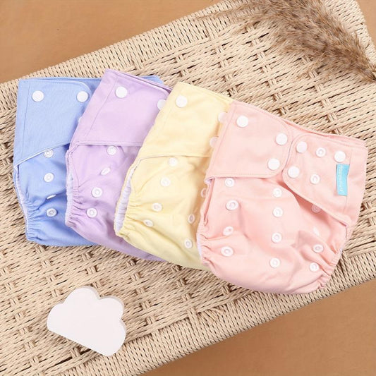 Happyflute Adjustable Pocket Diaper Reusable for Babies