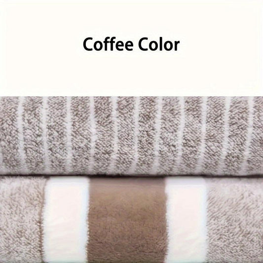 8pcs Coral Velvet Towel Set Household Bath Hand Face Guest Square Towel Co