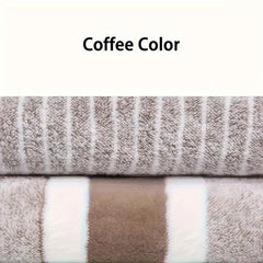 8pcs Coral Velvet Towel Set Household Bath Hand Face Guest Square Towel Co
