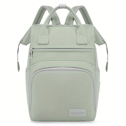 Large Capacity Pink Mommy Bag Soft Shell Casual Daypack Backpack