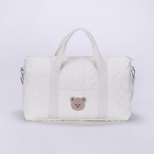 Quilted Heart Large Capacity Diaper Bag for Strollers