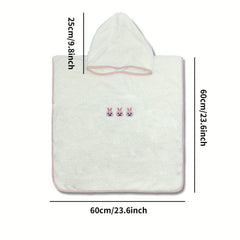 Kids Quick Dry Hooded Bath Towel Soft Wrap Animal Hand Wash