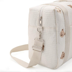 Embroidered Travel Bag for Moms Lightweight Large Capacity