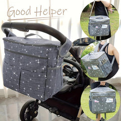 Stylish Diaper Bag Backpack for Stroller Essentials