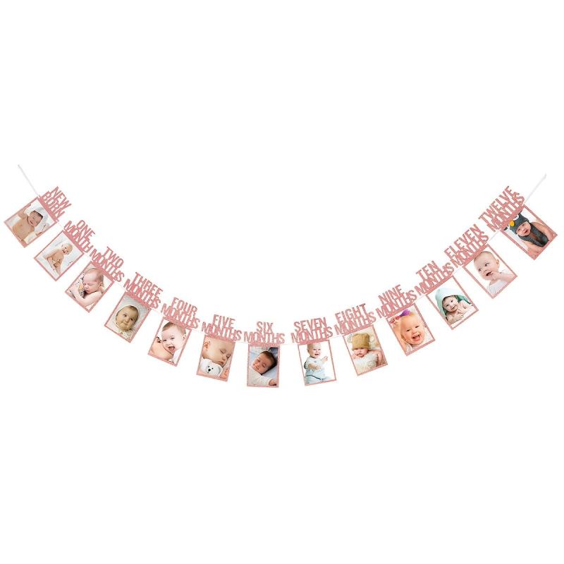 13pcs 1st Birthday Photo Album Keepsake & Decor