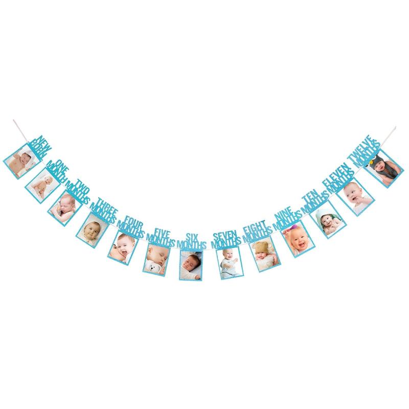 13pcs 1st Birthday Photo Album Keepsake & Decor