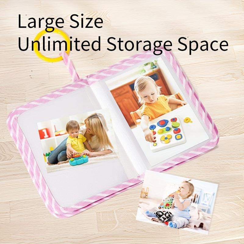 Soft Cloth Dinosaur Photo Book for Youngsters