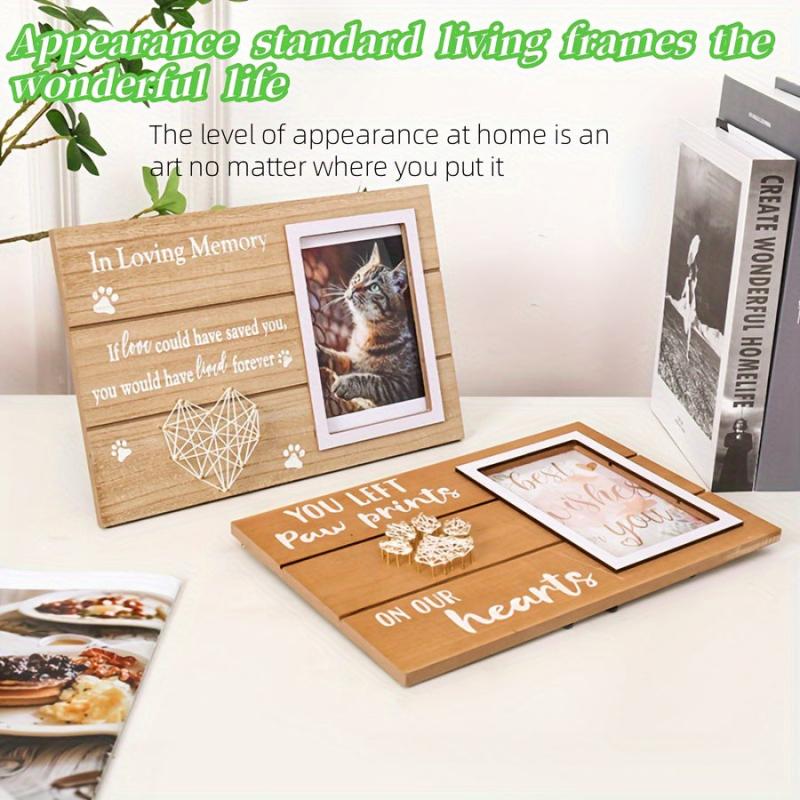 Wooden Picture Frame for Wall & Tabletop - Infants 0-3 Years