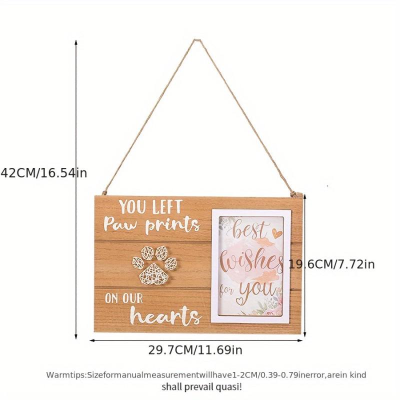Wooden Picture Frame for Wall & Tabletop - Infants 0-3 Years