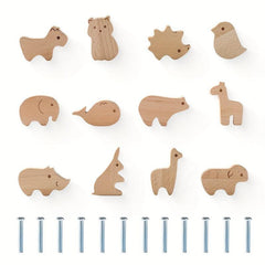 Wooden Cartoon Drawer Pull Youngsters's Room Paradise