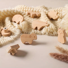 Wooden Cartoon Drawer Pull Youngsters's Room Paradise