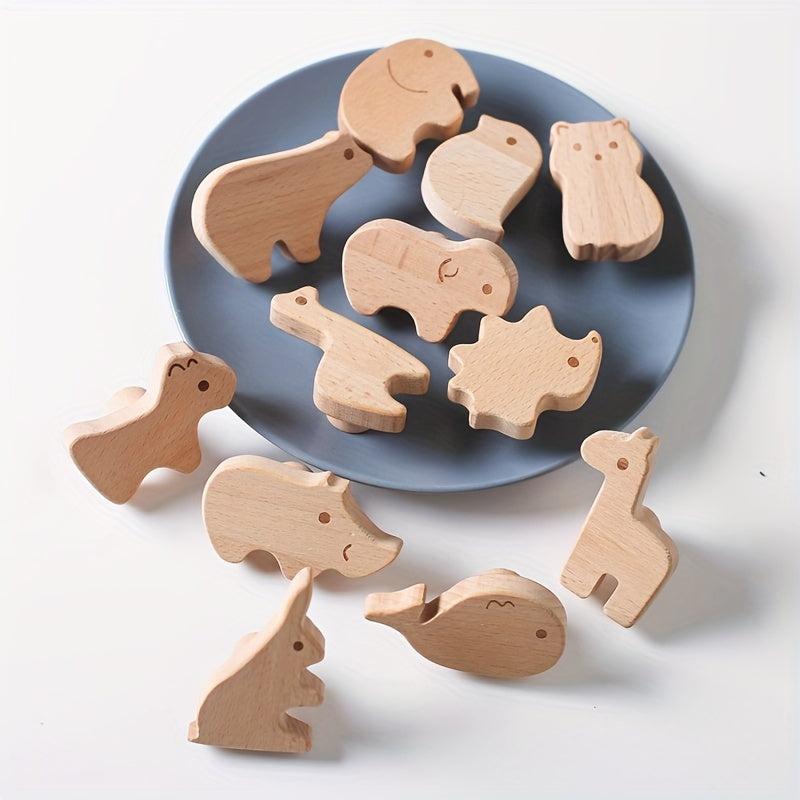 Wooden Cartoon Drawer Pull Youngsters's Room Paradise