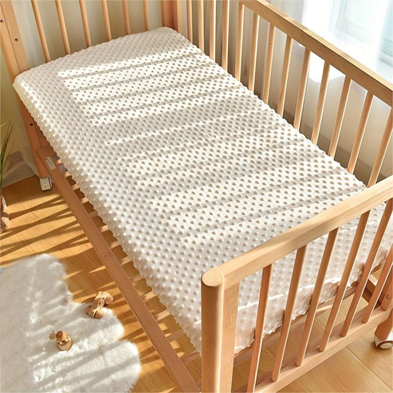 Soft & Breathable Kids' Fitted Sheet 110x60 130x70cm Khaki Gray