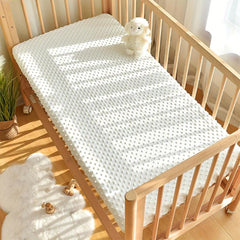 Soft & Breathable Kids' Fitted Sheet 110x60 130x70cm Khaki Gray