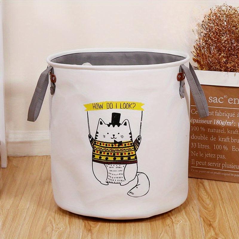 Foldable Fabric Laundry Hamper with Sturdy Design