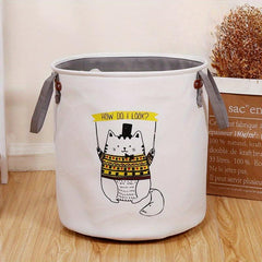 Foldable Fabric Laundry Hamper with Sturdy Design