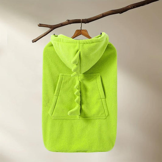 Dinosaur Style Kid's Harness Warm Cloak Front Hug Windproof Cape Stroller Cover