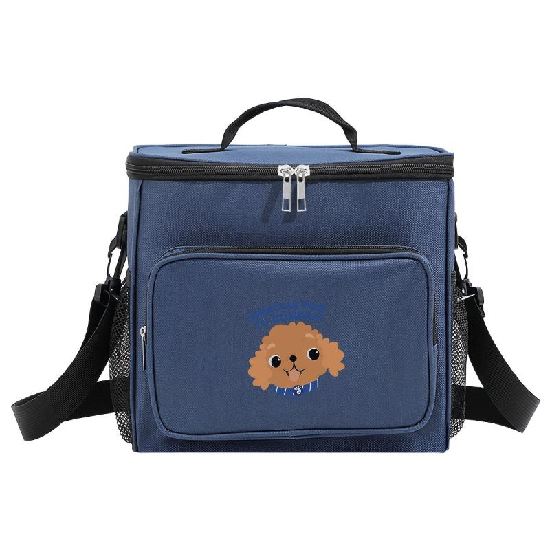 Puppy Lunch Tote Insulated Bag Adjustable Strap Office Work Picnic