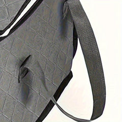Large Storage Bag with Lid & Handles for Clothes Blankets Toys