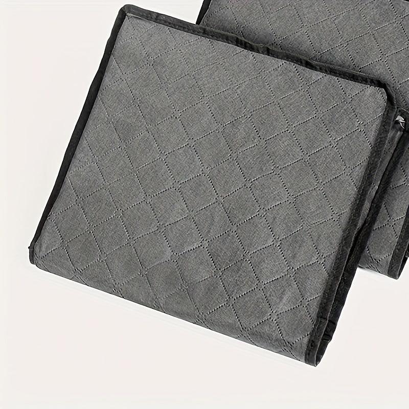 Large Storage Bag with Lid & Handles for Clothes Blankets Toys
