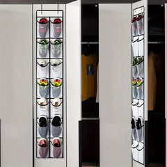 Fabric Hanging Storage Organizer Door Back Organizer for Shoes Clothes Toys