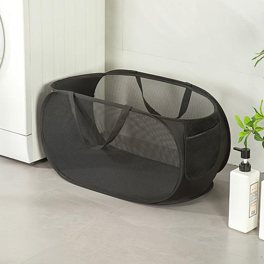 Foldable Laundry Basket with Handle