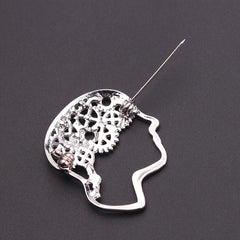 Personality Retro Alloy Thinker Brooch