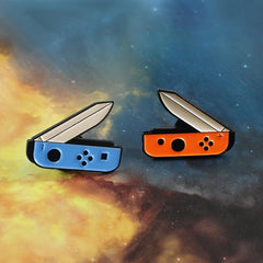Creative Casual Switch Game Console Folding Brooch