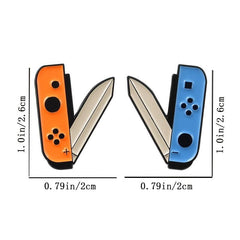 Creative Casual Switch Game Console Folding Brooch