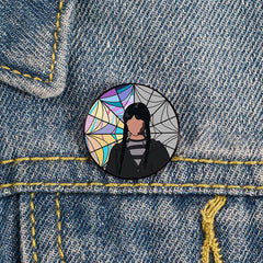Gothic Style Character Brooch Clothes Backpack Pin